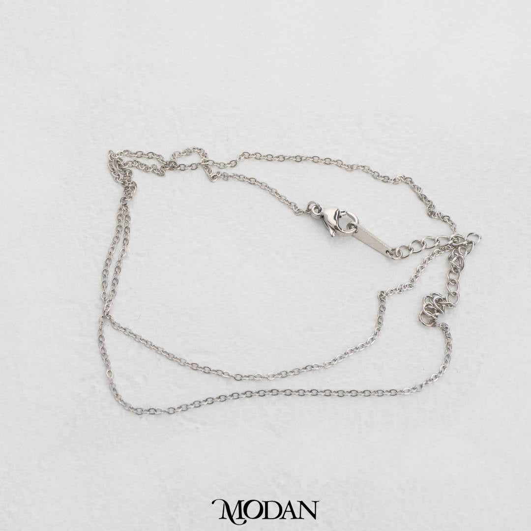 Dainty Rolo Cable Chain DIY Chain Rantai Kalung Simple Hypoallergenic Stainless Steel