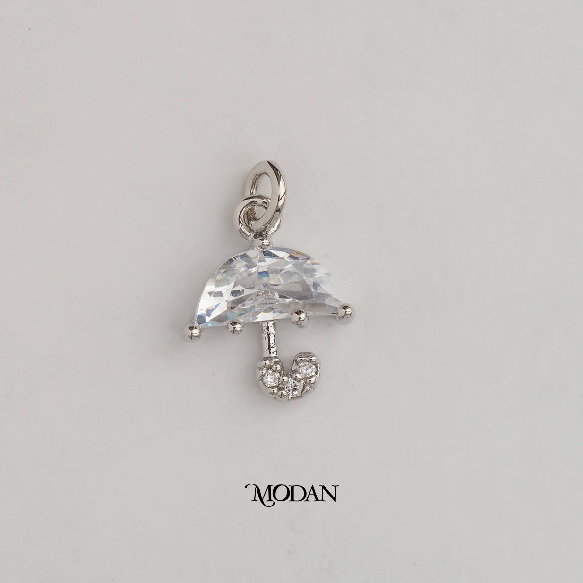 Mini Umbrella DIY Charm Liontin Payung Hypoallergenic Gold Plated