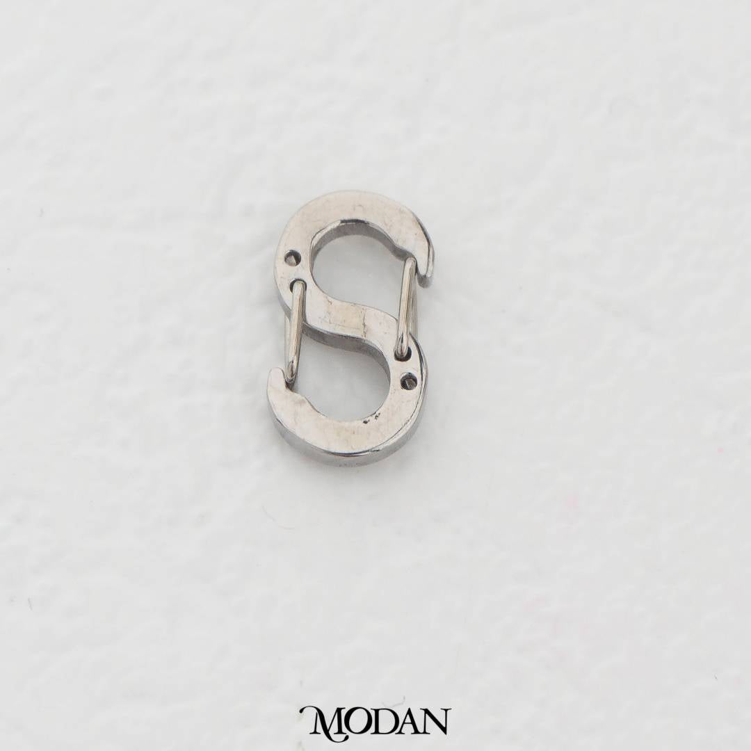 11mm Push S-Shaped Clasp DIY Pengait Dorong Kalung Gelang Bentuk S Hypoallergenic Gold Filled