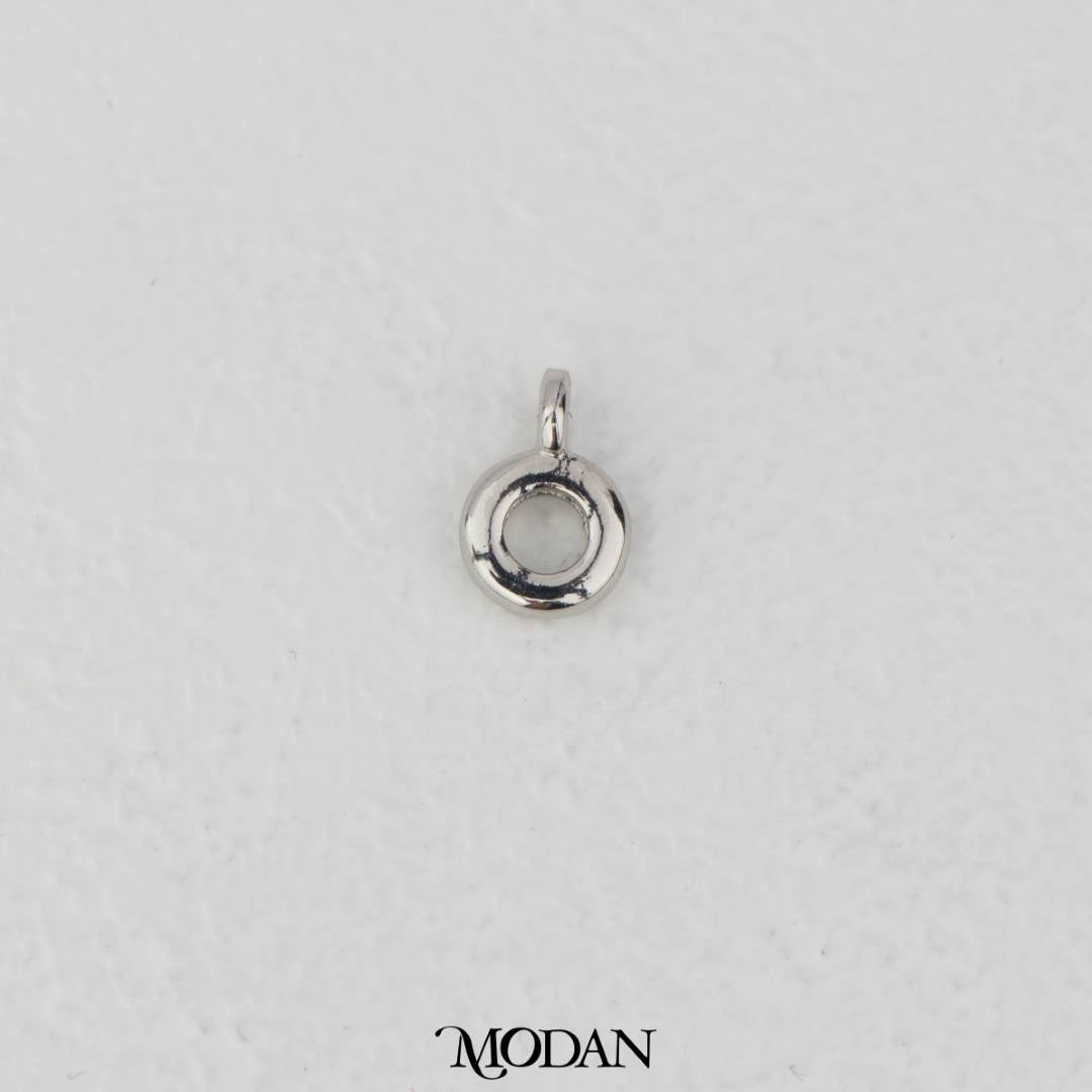 Round Charm Holder Pendant Hook DIY Pengait Liontin Bulat Hypoallergenic Gold Filled