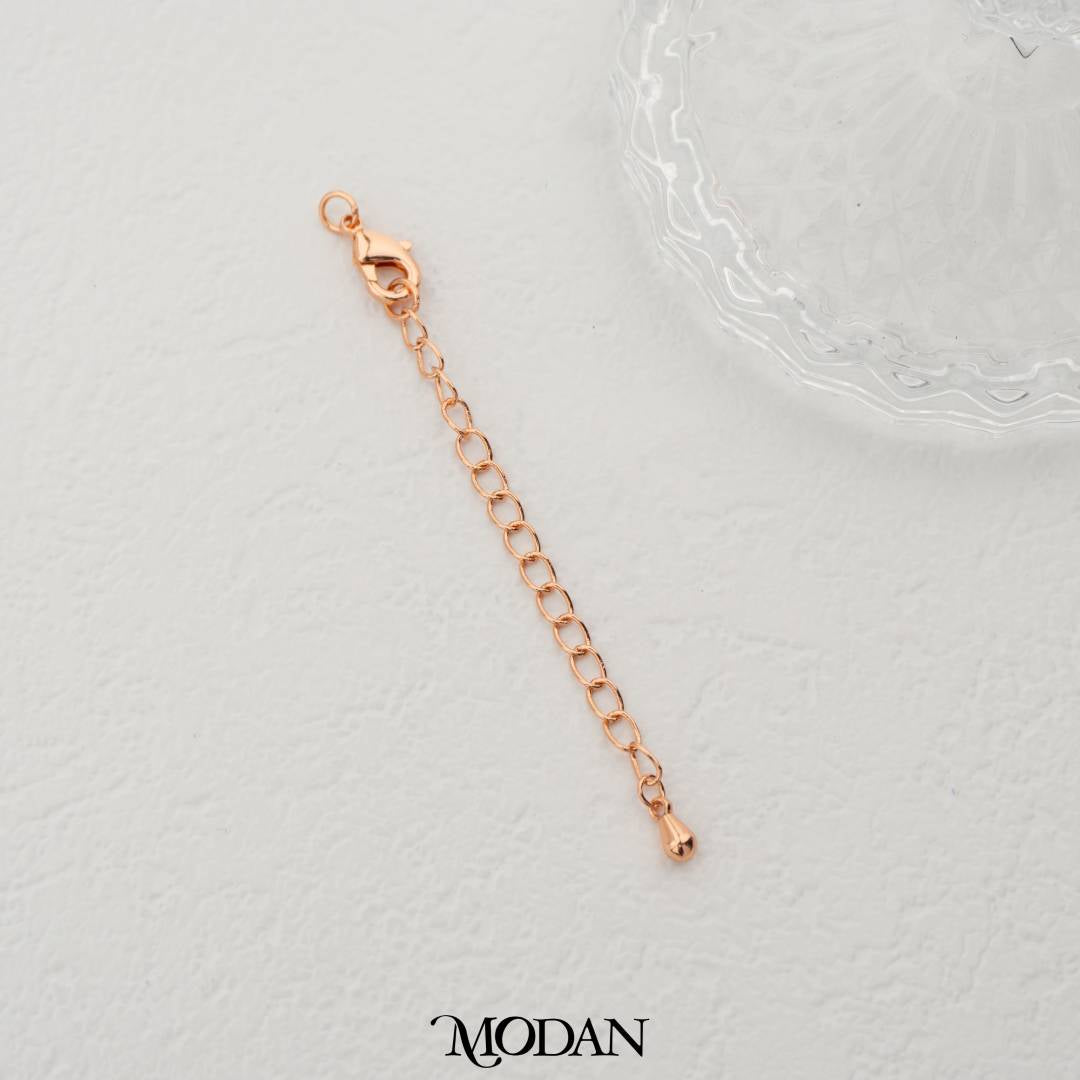 Extender Chain with Lobster Clasp Close Jumpring DIY Rantai Tambahan Kalung/Gelang Jumpring Tidak Bisa Di Buka Hypoallergenic Gold Filled