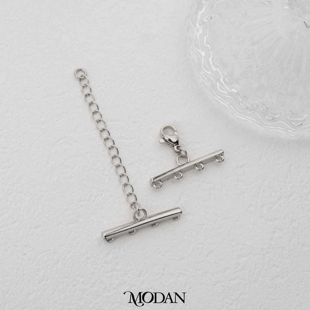 Magnetic Necklace Detangler DIY Kaitan Kalung Magnet Hypoallergenic Gold Filled