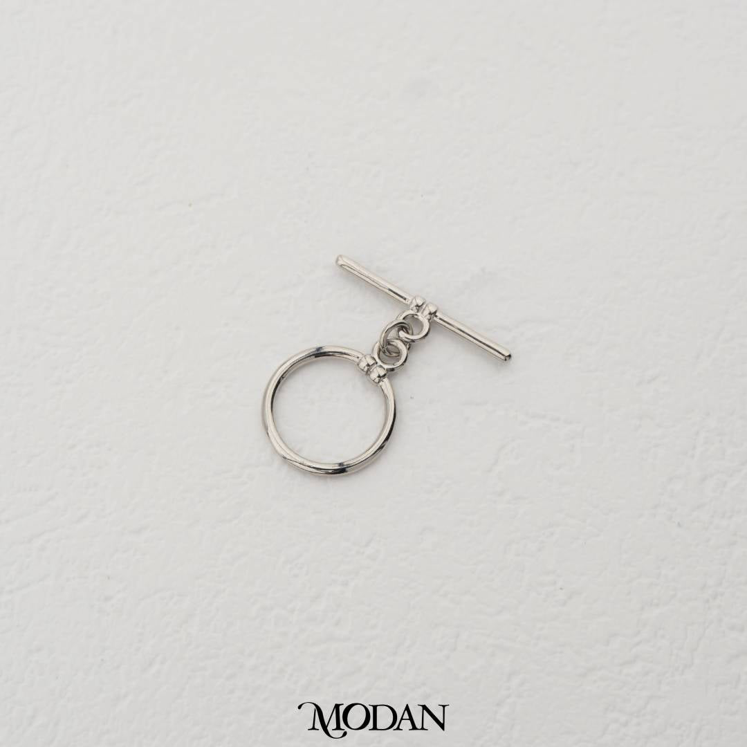 27mm Round Toggle Clasp DIY Pengait Gelang Bulat Hypoallergenic Gold Filled