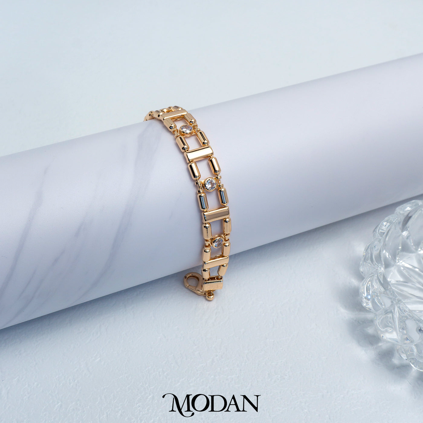 (15.5cm) Titanium Rosegold Various Style Statement Bracelet Gelang Hypoallergenic Stainless Steel