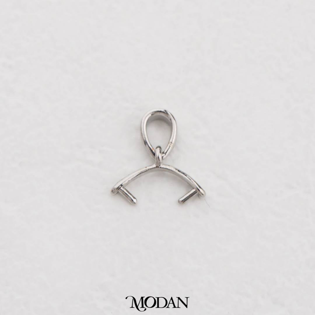 Pendant Hooks Bail Connector DIY Pengait Capitan Liontin Kalung Hypoallergenic Gold Filled