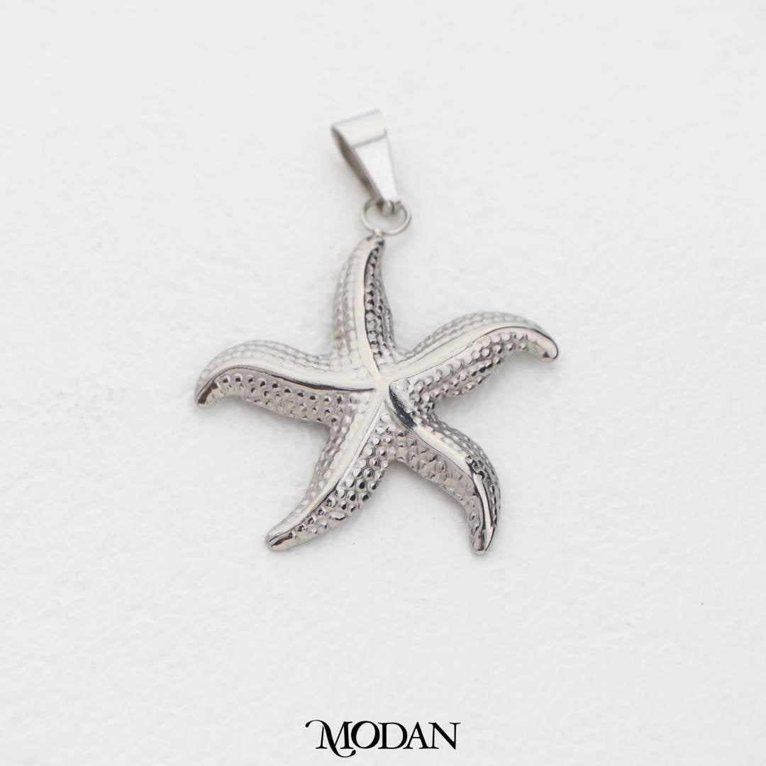 Ocean Starfish DIY Pendant Liontin Bintang Laut Hypoallergenic Stainless Steel