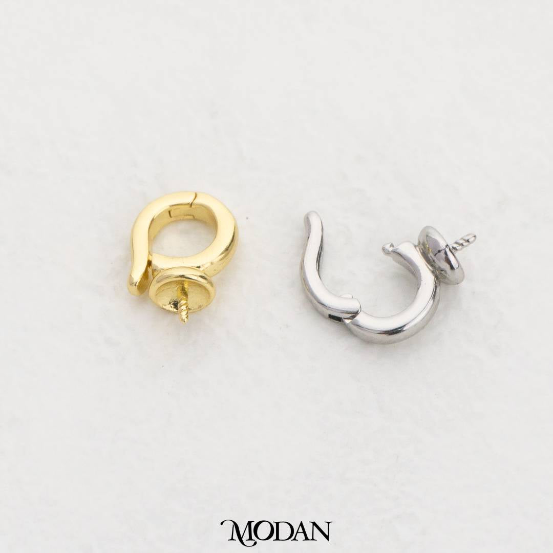 Clasp Bail Pendant Hook DIY Pengait Liontin Manik Mutiara Kecil Hypoallergenic Gold Filled