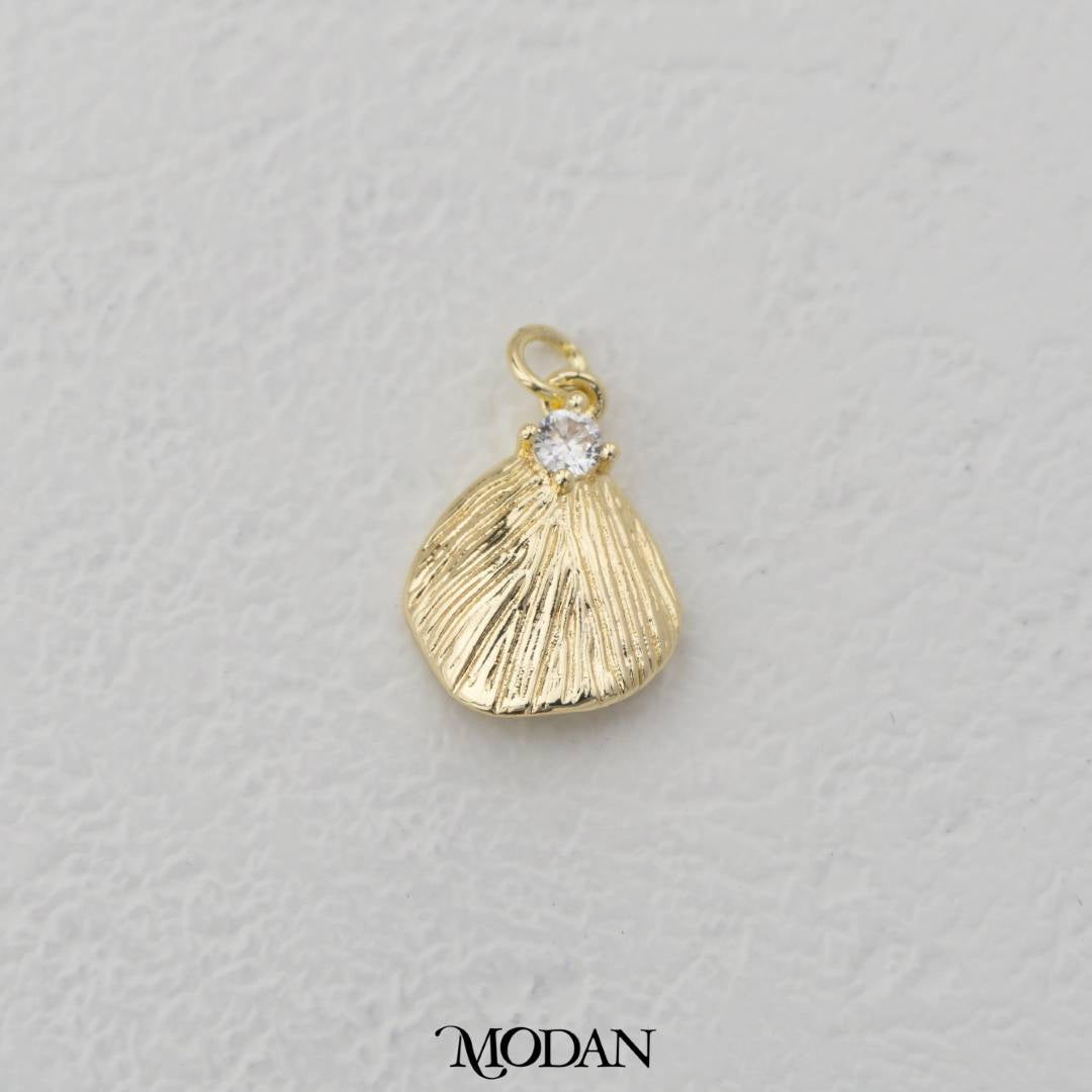 Irregular Geometric Charm DIY Charm Liontin Bentuk Tidak Beraturan Hypoallergenic Gold Filled