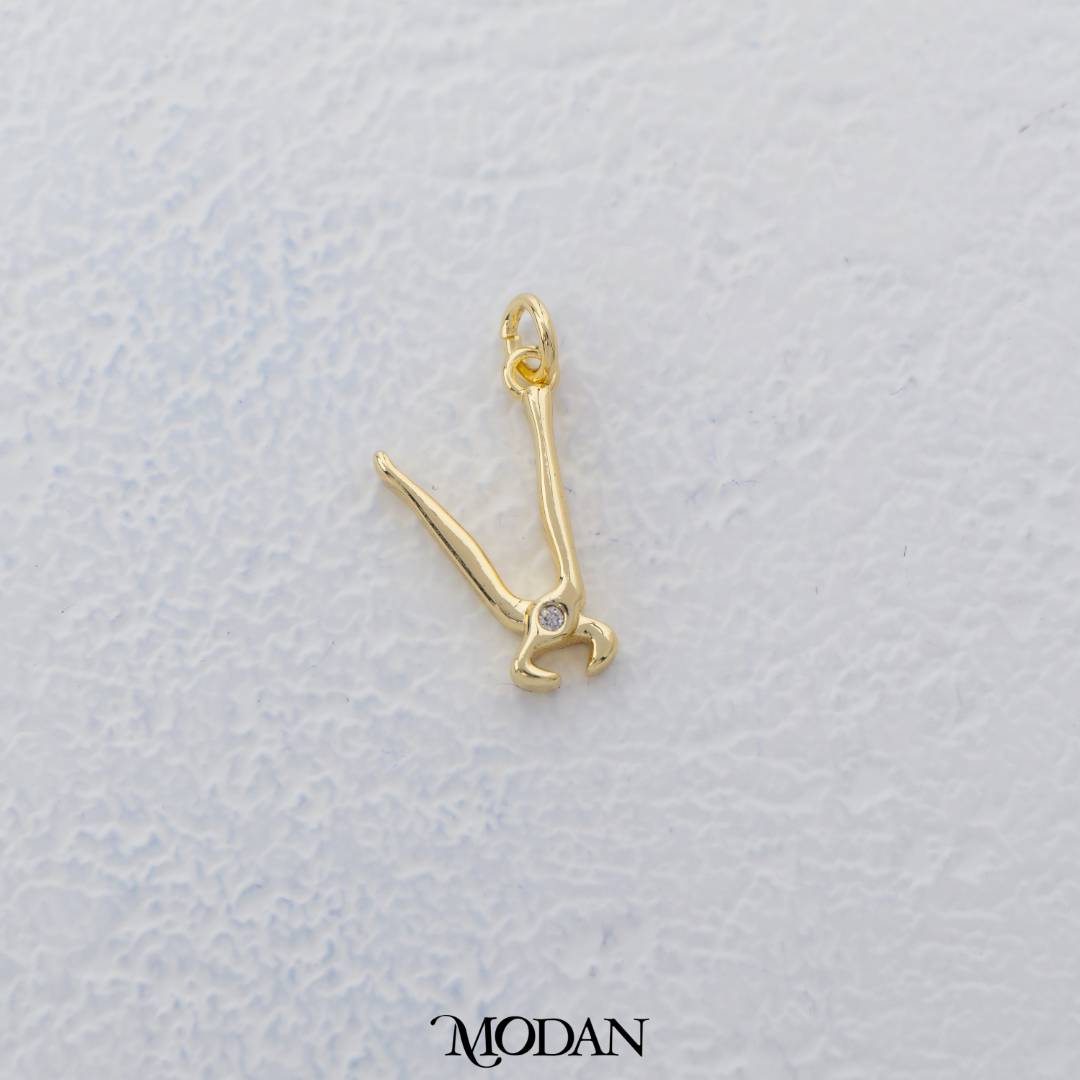 Mini Golden Pliers Charm DIY Charm Liontin Tang Kecil Hypoallergenic Gold Filled