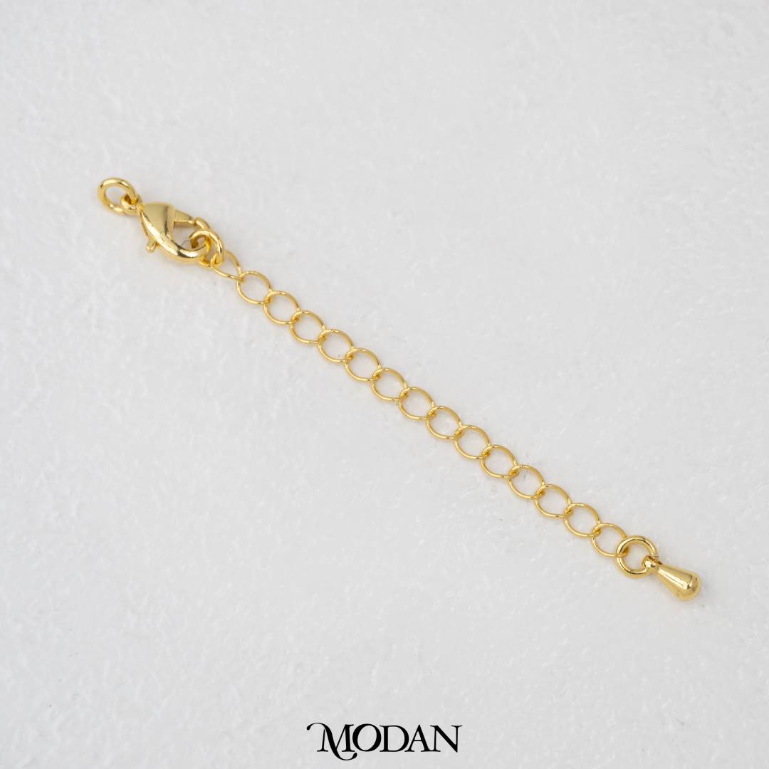 Chain Extender Teardrop Lobster Claps DIY Necklace Closure Rantai Tambahan Kalung/Gelang Hypoallergenic Gold Filled