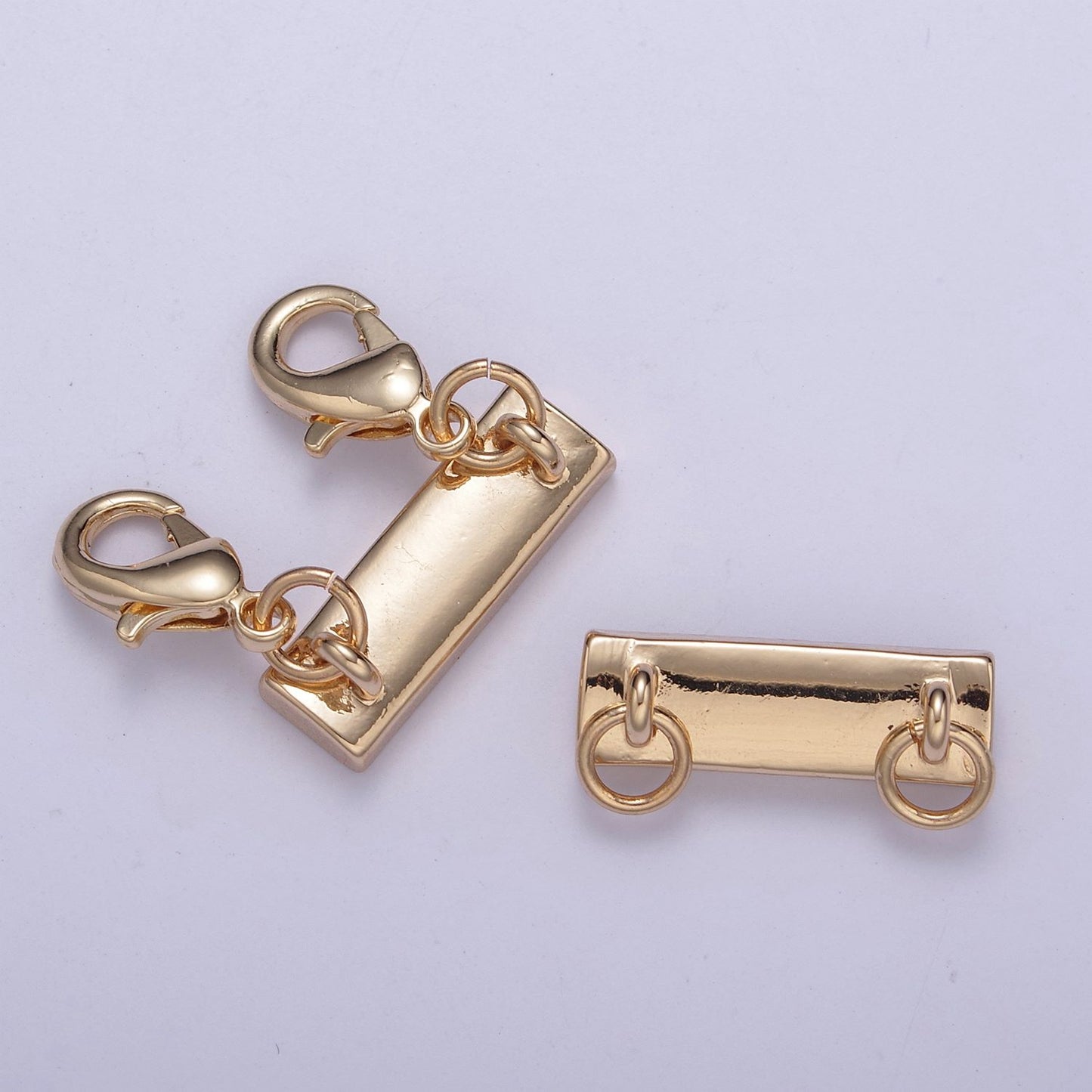 Magnetic Necklace Detangler DIY Necklace Closure Kaitan Kalung Magnet Hypoallergenic Gold Filled