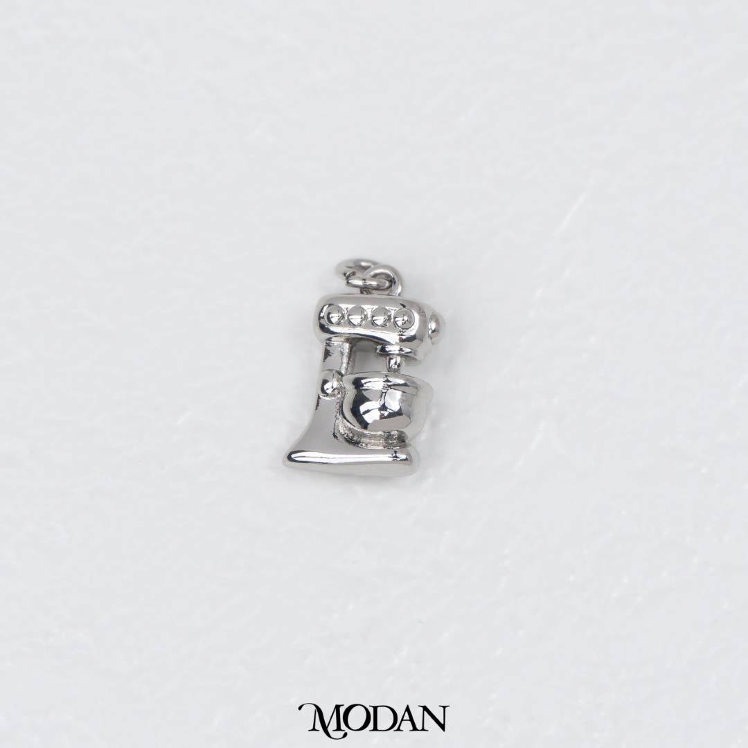 Mixer Tools Baking Charm DIY Charm Liontin Alat Pengaduk Bahan Kue Hypoallergenic Gold Filled