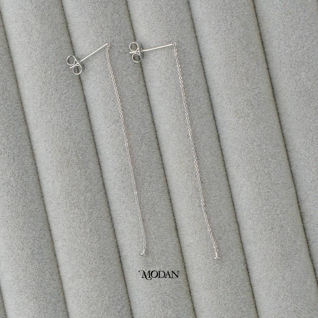 Cable Rolo Link Chain Long Earrings DIY Earrings Findings Pengait Anting Gantung Unfinished Hypoallergenic Gold Filled