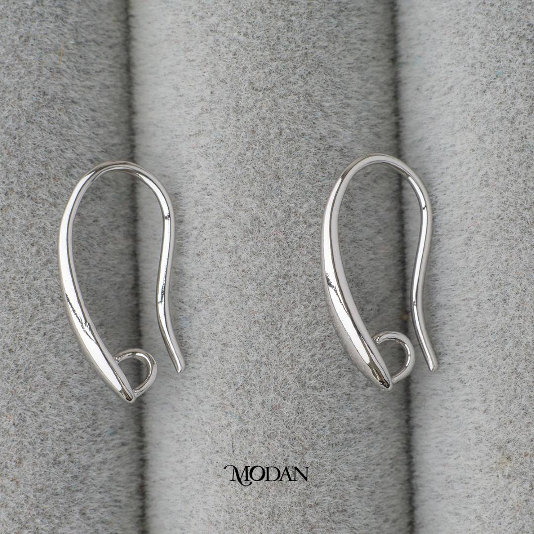 Simple Plain French Hook Earring DIY Earrings Findings Pengait Anting Gantung Polos Unfinished Hypoallergenic Gold Filled