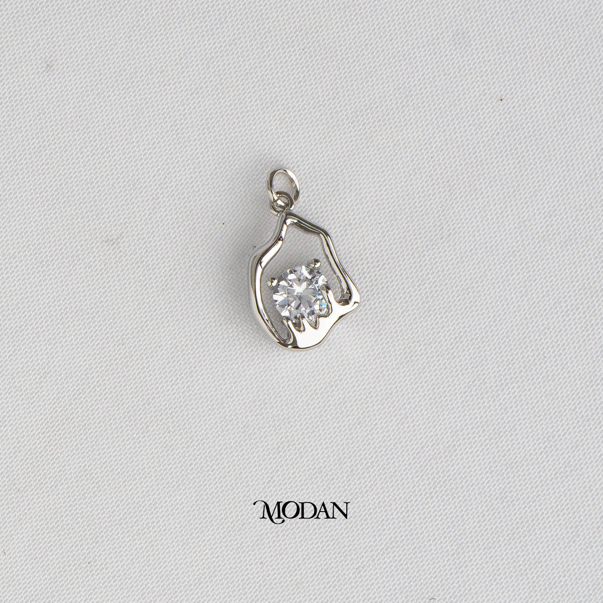 Abstract Irregular DIY Charm Liontin Unik Hypoallergenic Gold Plated