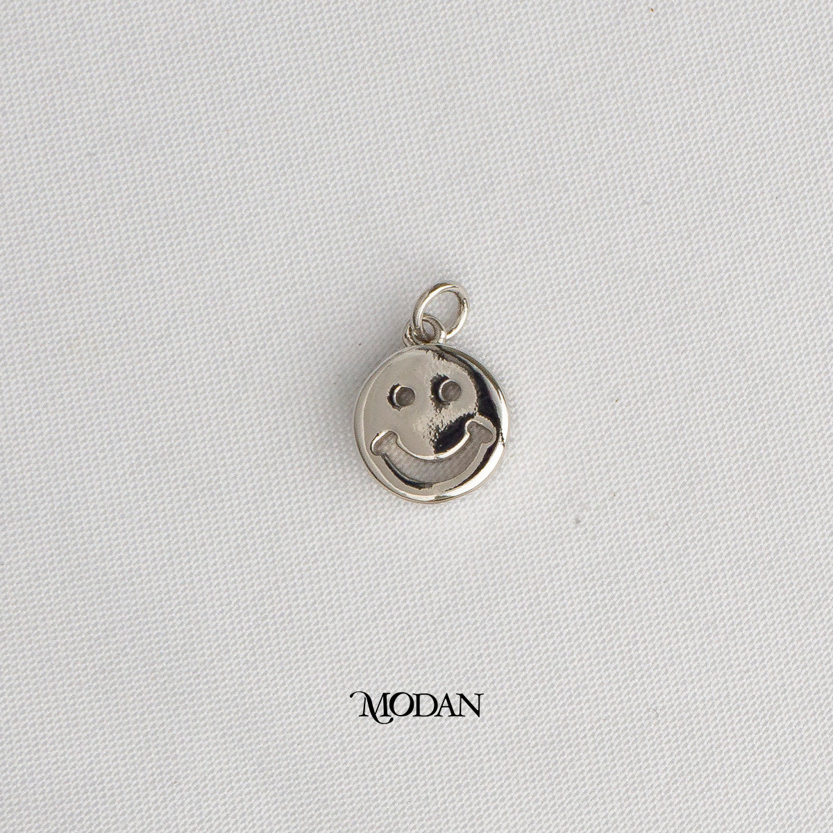 Smiley Emoji DIY Charm Liontin Emoji ekspresi Hypoallergenic Gold Plated