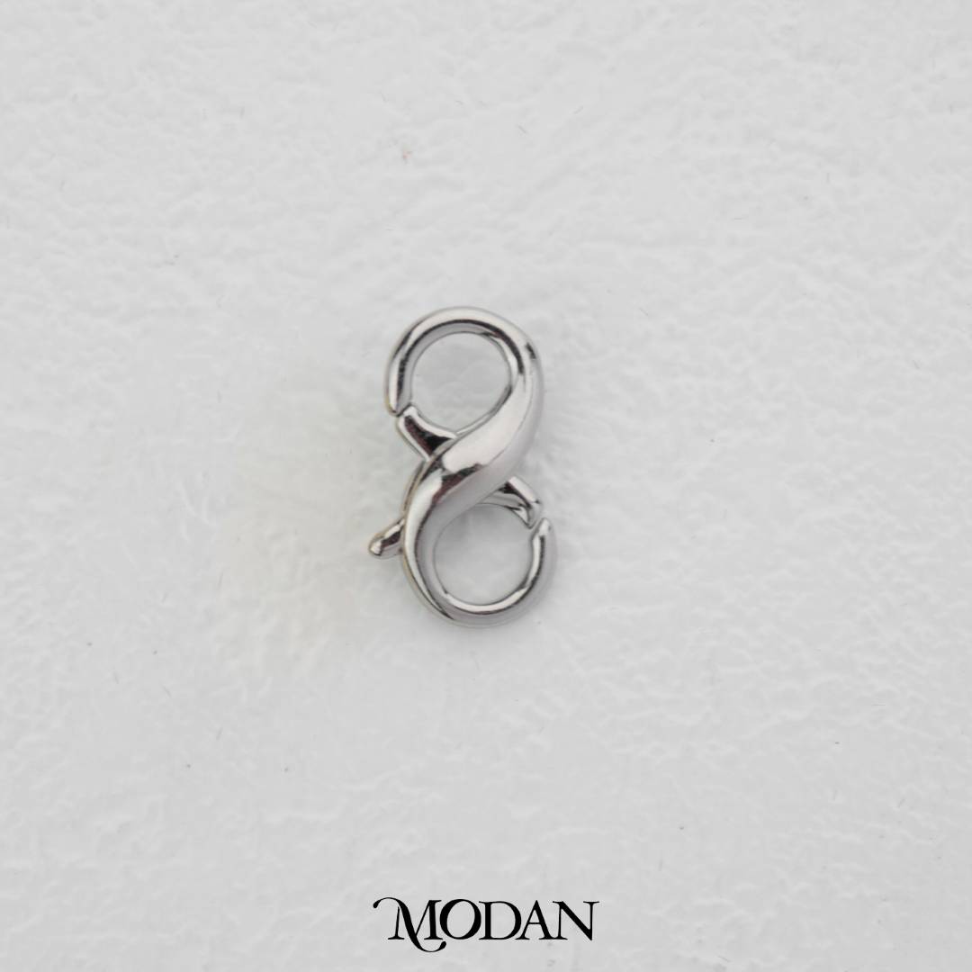 (18mm) Infinity Double Lobster Clasps DIY Pengait Kalung / Gelang Hypoallergenic Gold Filled