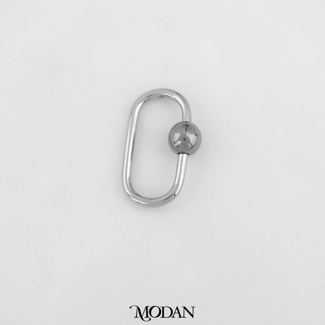 25mm Rectangular Carabiner DIY Pengait Kalung/Gelang Karabiner Hypoallergenic Gold Filled