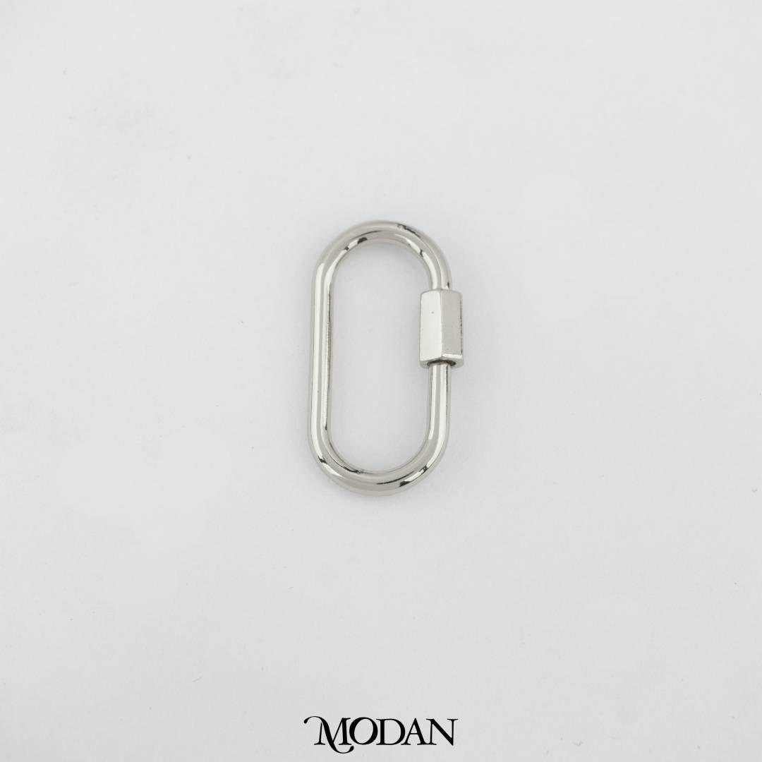 24mm Rectangular Carabiner DIY Pengait Kalung/Gelang Karabiner Hypoallergenic Gold Filled