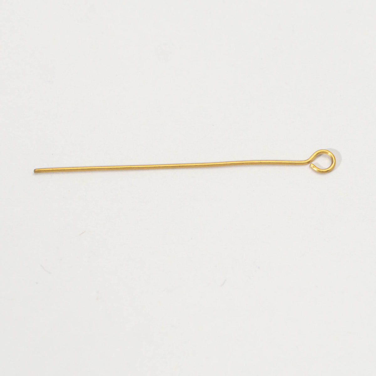 (20 pcs) (40mm) Eye Pins DIY Closure Paku 9 Hypoallergenic Stainless Steel