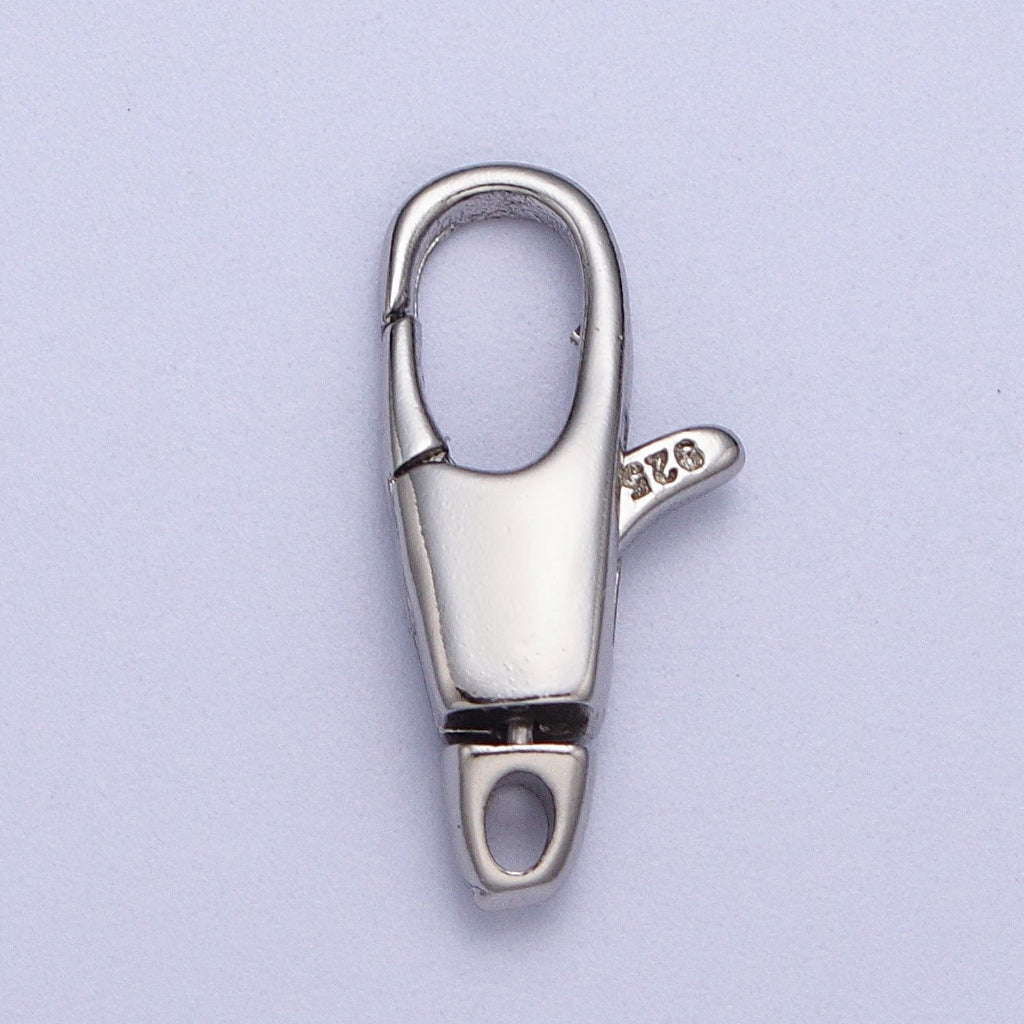 Slim Long Swivel Lobster Clasp DIY Necklace Closure Kokot Udang Putar Hypoallergenic Gold Plated