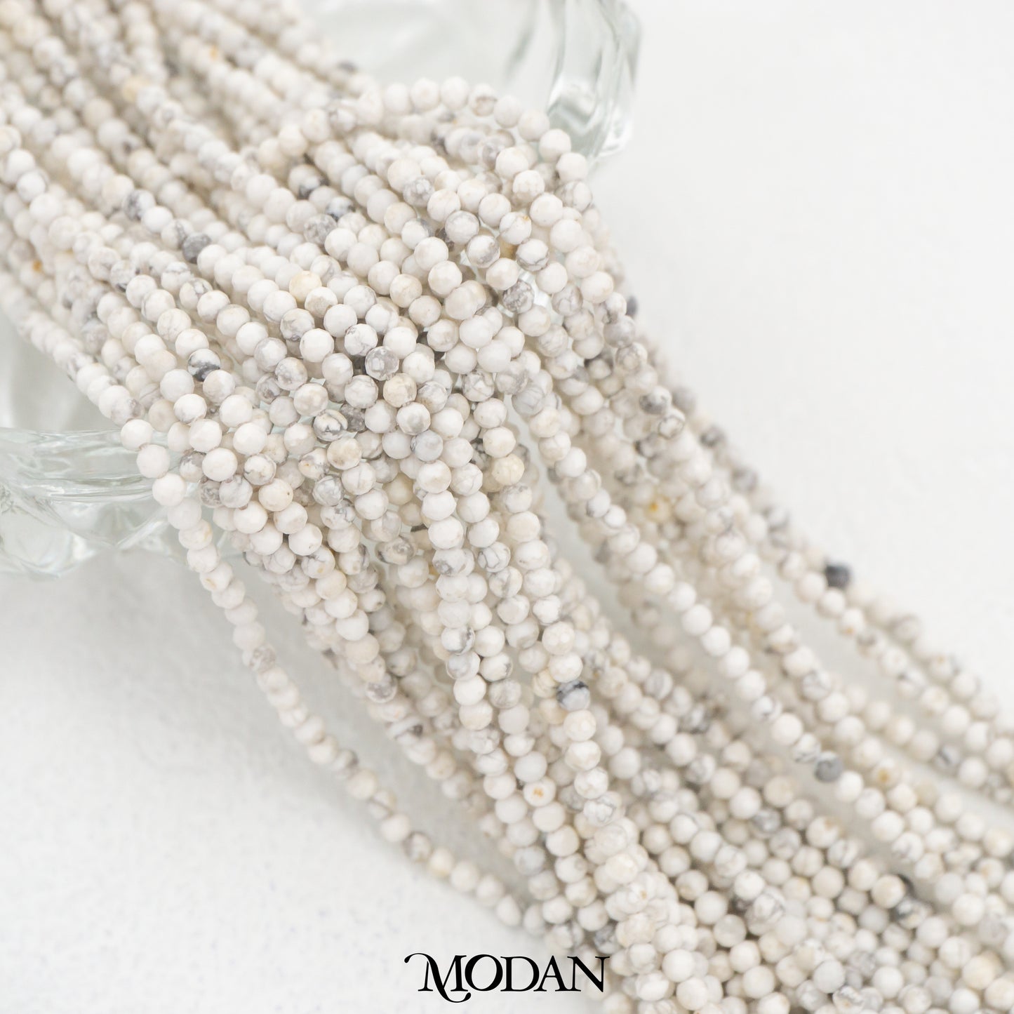 Natural Gemstones 2mm Beads For DIY Jewelry Accessories Manik Batuan Alam Tourmaline Pink Opal Garnet Moonstone