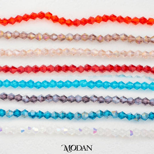 Crystal Ceko DIY Beads Liontin Manik Kristal Hypoallergenic