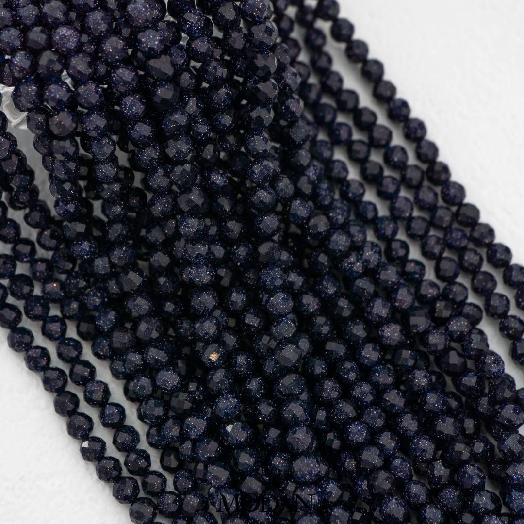Natural Gemstones 4mm Beads For DIY Jewelry Accessories Manik Batuan Alam Tourmaline Pink Opal Garnet Moonstone