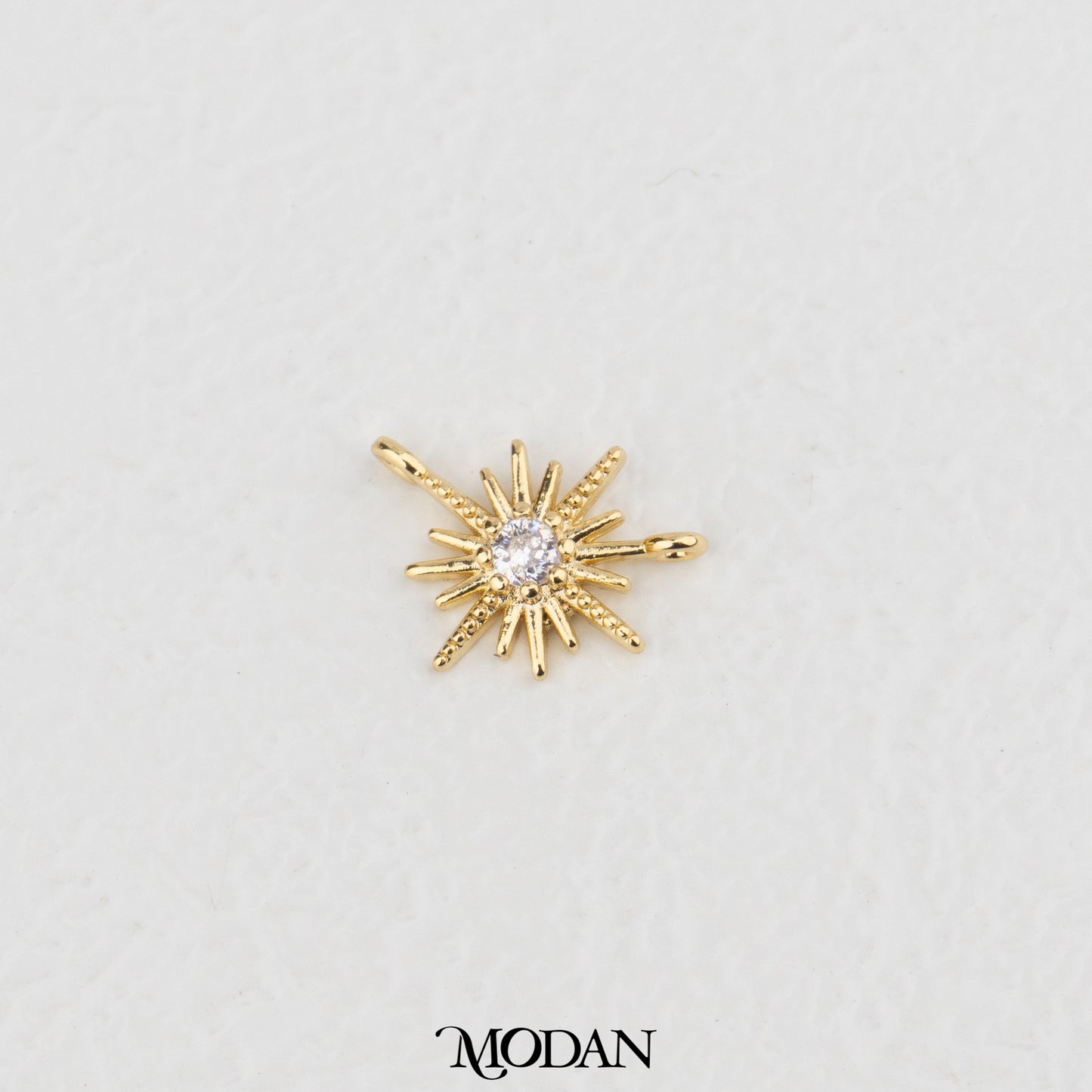 Mini Starburst DIY Connector Liontin Konektor Bintang Hypoallergenic Gold Filled