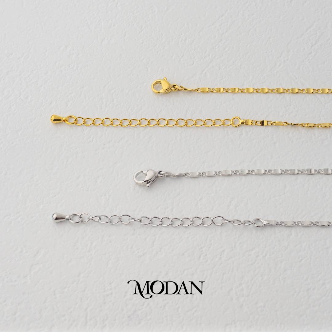 Singapore Mariner Link Chain 45cm DIY Rantai Kalung Hypoallergenic Gold Filled