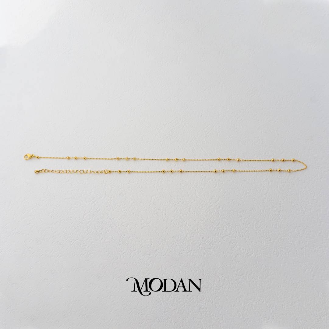 Satellite Bead Cable DIY Rantai Kalung Hypoallergenic Gold Filled