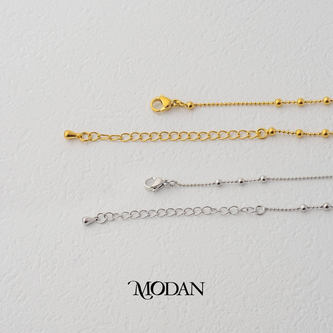 Satellite Bead Cable DIY Rantai Kalung Hypoallergenic Gold Filled