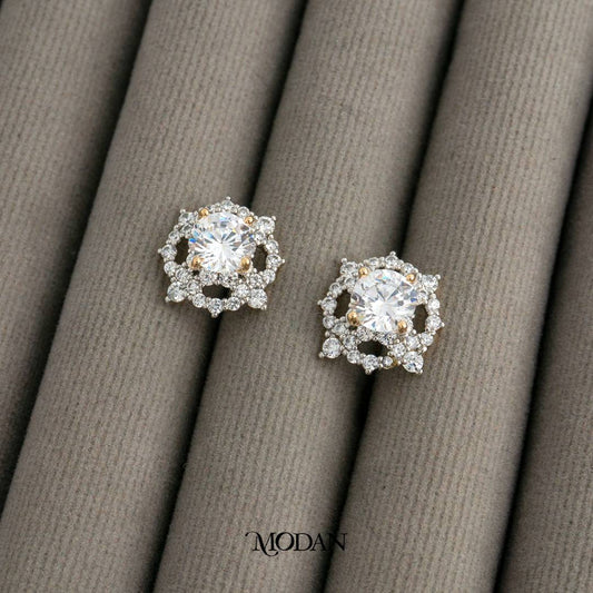 Celestial Star Stud Earrings Anting Tusuk Bintang Hypoallergenic Gold Plated