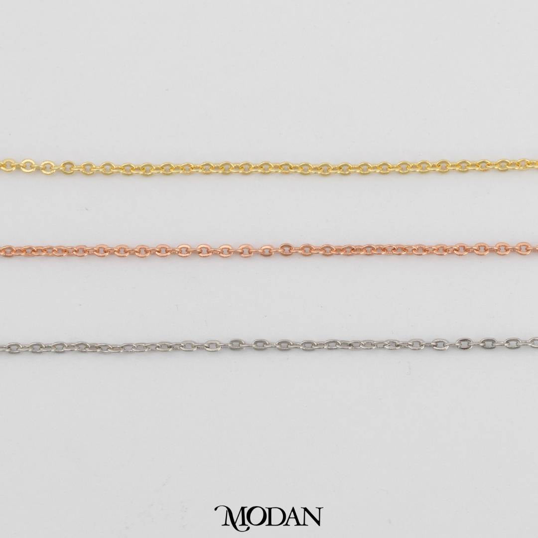 Dainty Adjustable Chain Necklace DIY Kalung Adjustable Hypoallergenic Gold Filled