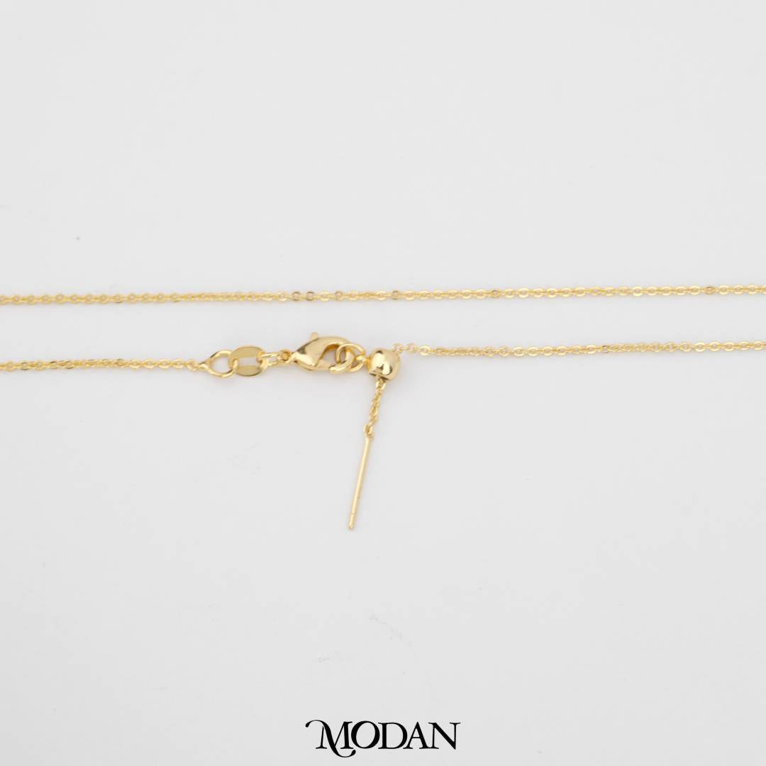 Dainty Adjustable Chain Necklace DIY Kalung Adjustable Hypoallergenic Gold Filled