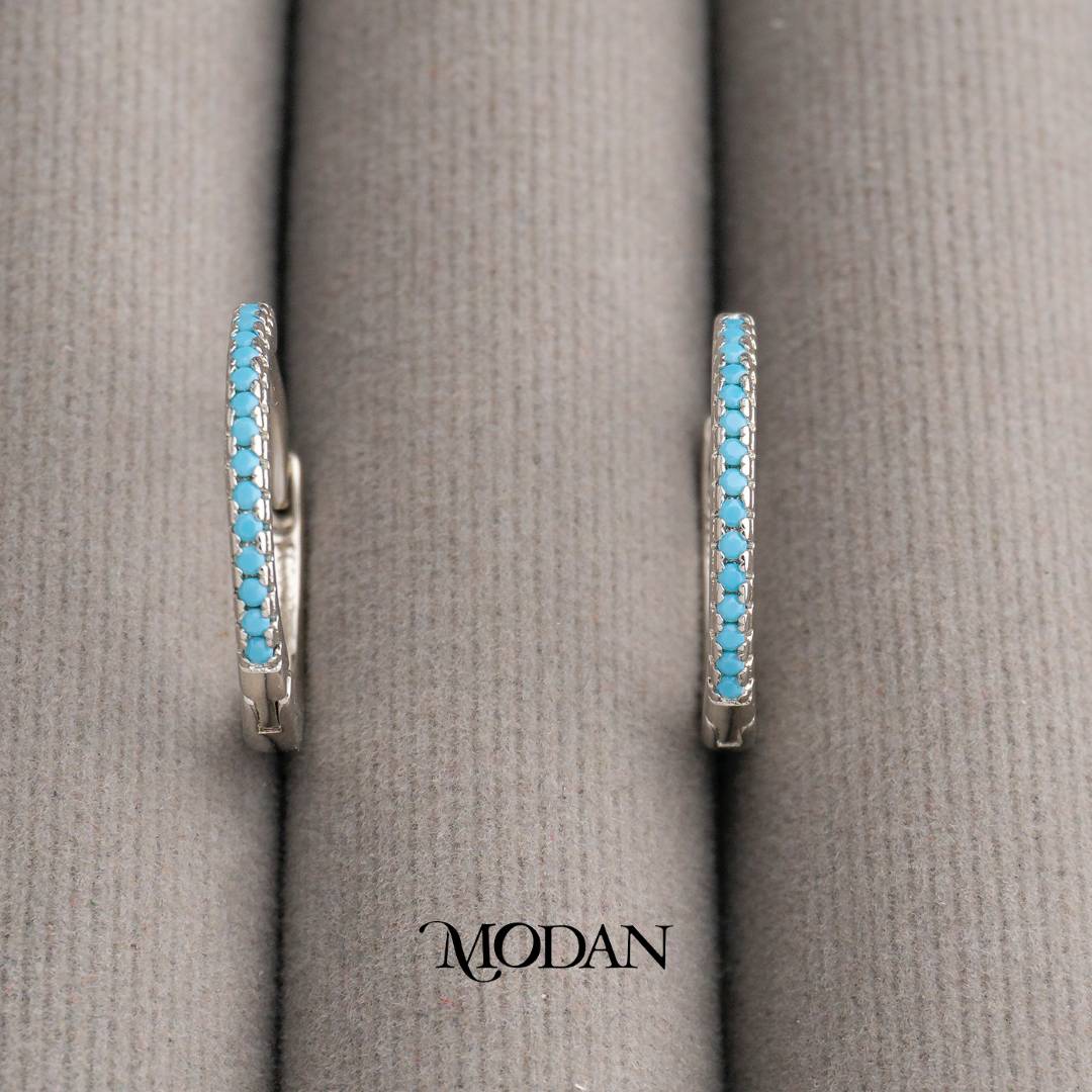 16mm Colorful Mini Hoops Huggies Hoop Earrings Anting Simple Warna Warni Hypoallergenic Gold Filled