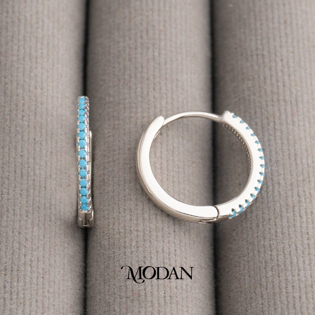 16mm Colorful Mini Hoops Huggies Hoop Earrings Anting Simple Warna Warni Hypoallergenic Gold Filled