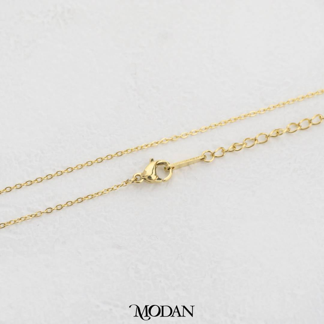 Dainty Rolo Cable Chain DIY Chain Rantai Kalung Simple Hypoallergenic Stainless Steel