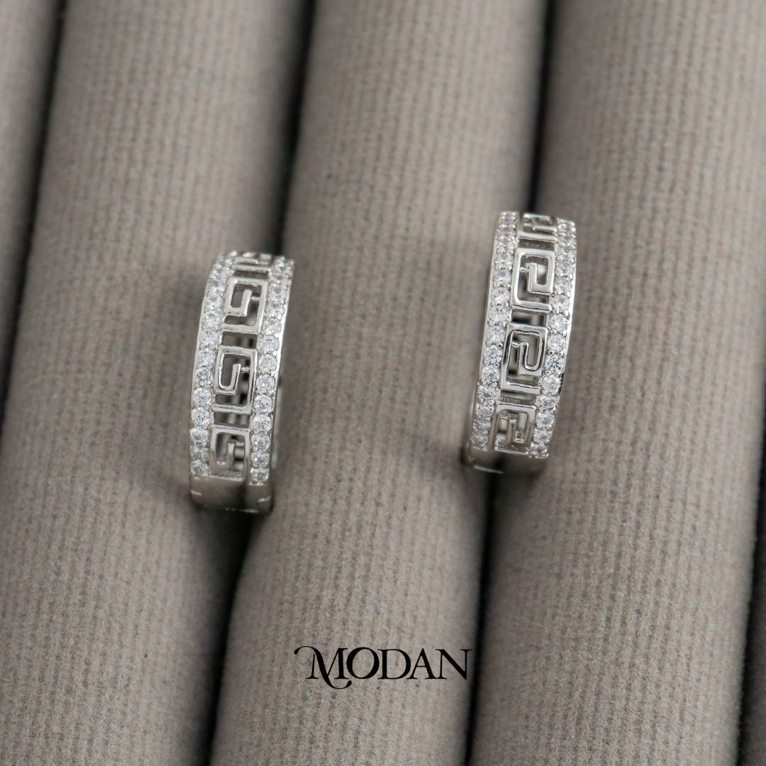 (15mm) Vintage Open Filigree Hoop Earrings Anting Bulat Klasik Hypoallergenic Gold Plated