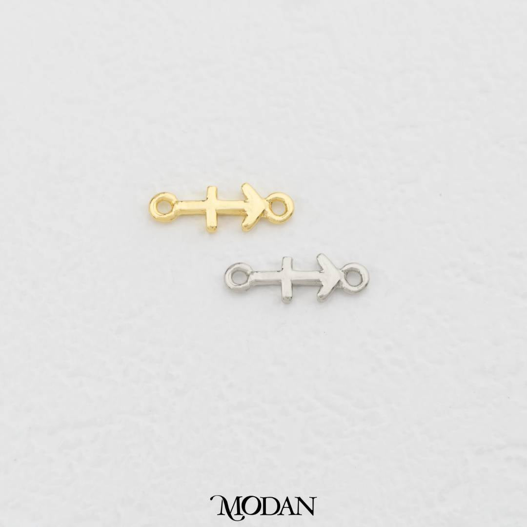 Mini Plain Zodiac Sign DIY Connector Liontin Zodiak Rasi Bintang Hypoallergenic Gold Filled