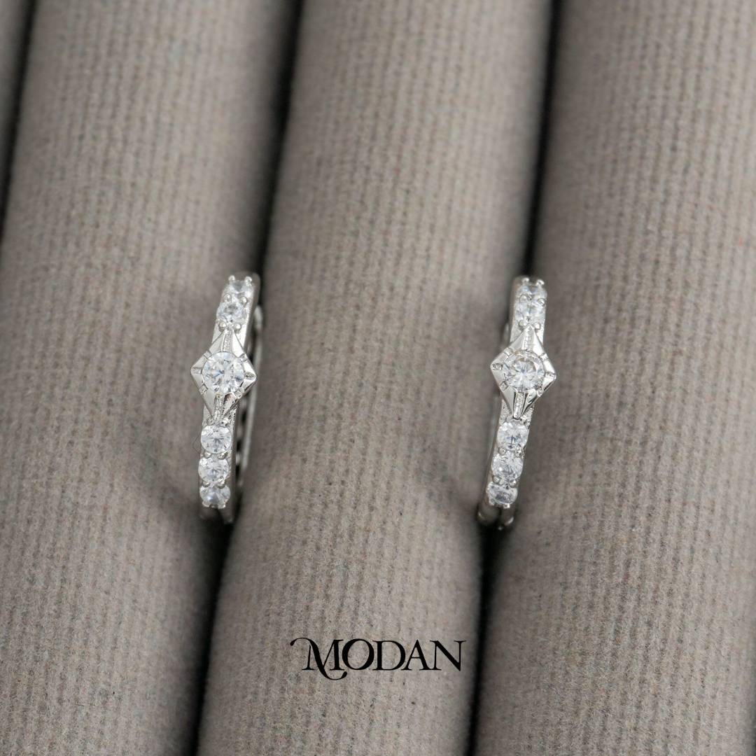 (13mm) Simple Elegant Mini Hoops Earrings Anting Bulat Hypoallergenic Gold Plated