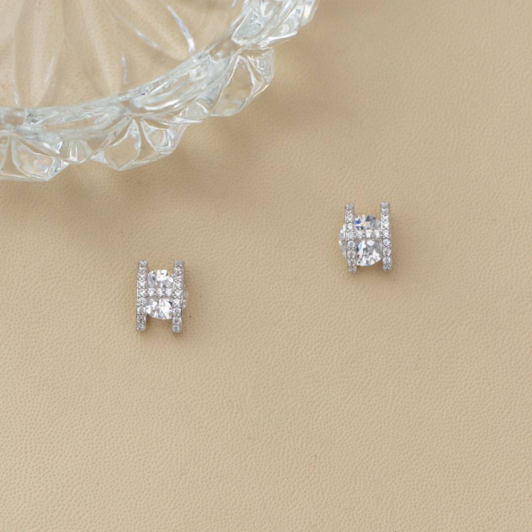Sparkling Mini Party Earcuff Anting Earcuff Pesta Hypoallergenic Gold Plated