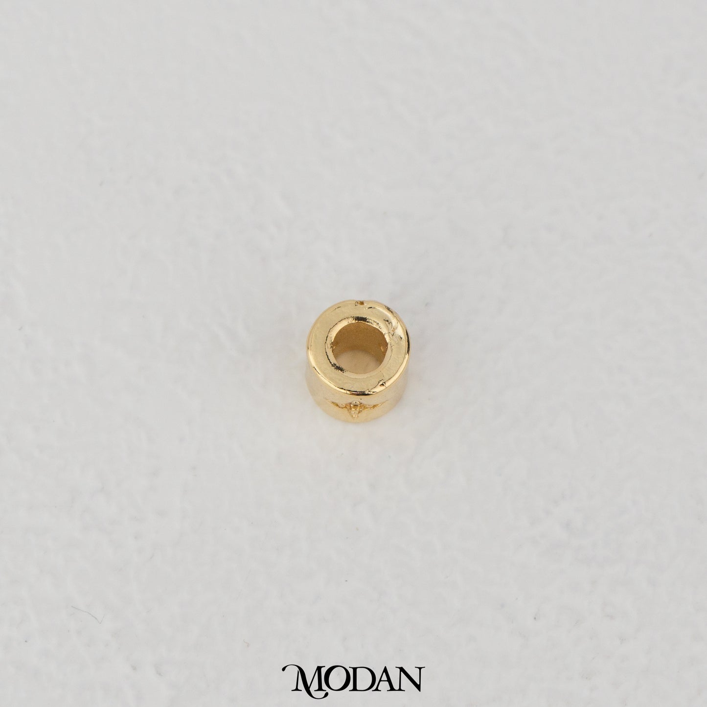 Minimalist Star Tube DIY Beads Manik Liontin Gelang/kalung Tabung Bintang Hypoallergenic Gold Filled