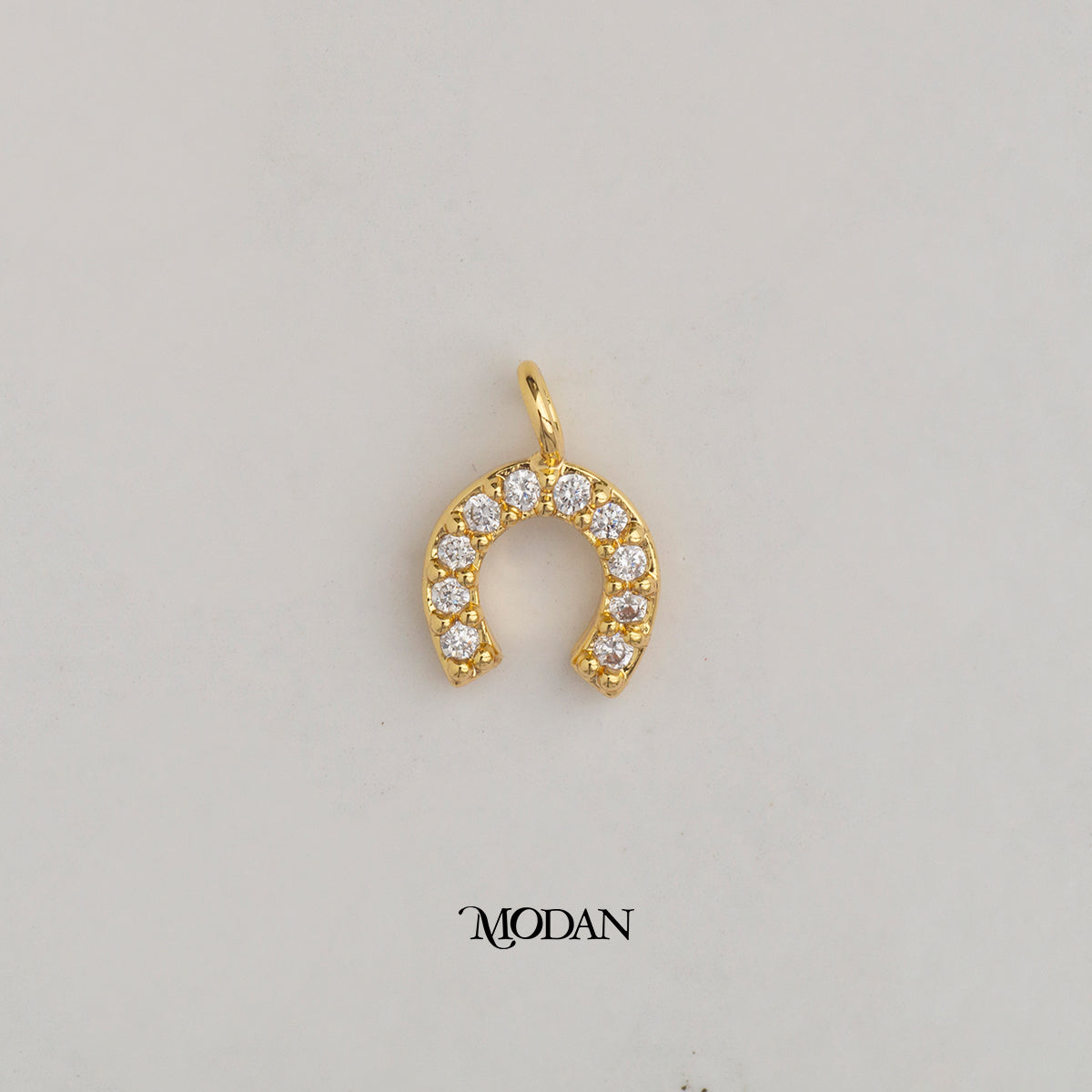 Mini Horseshoe Animal DIY Charm Liontin Tapal Kuda Hypoallergenic Gold Plated