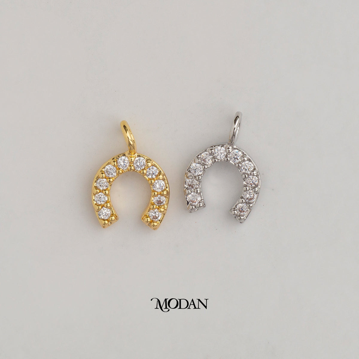 Mini Horseshoe Animal DIY Charm Liontin Tapal Kuda Hypoallergenic Gold Plated