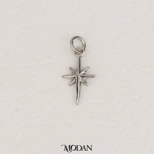 Tiny Starburst Charm Liontin Bintang DIY Charm Liontin Kerlip Bintang Hypoallergenic Gold Filled