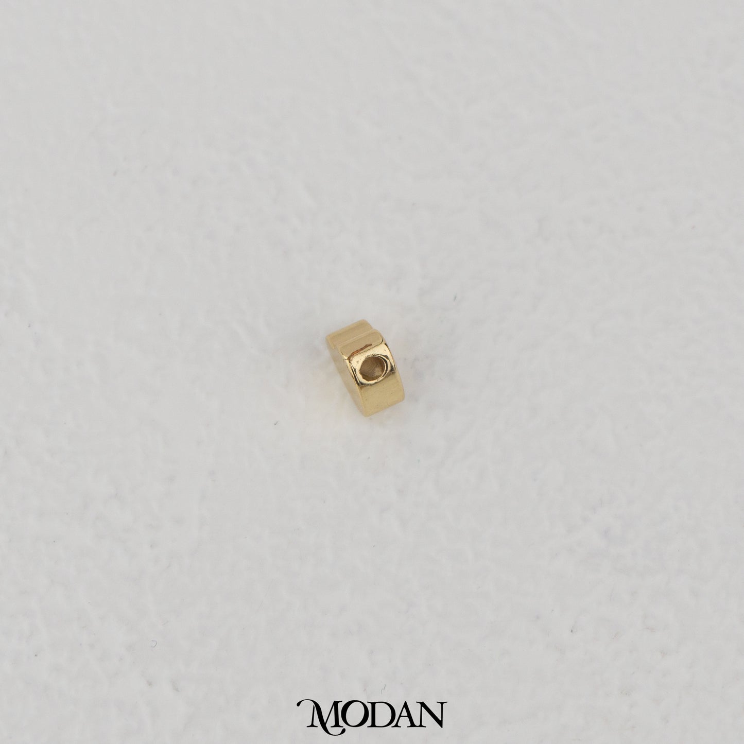 5mm Plain Love Heart DIY Beads Manik Liontin Gelang/kalung Berbentuk Hati Hypoallergenic Gold Filled