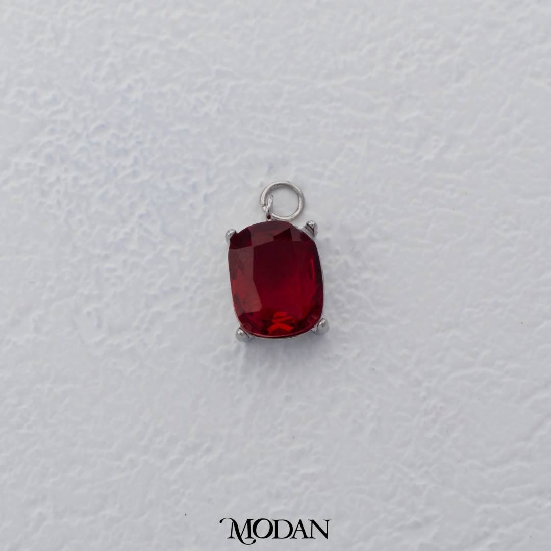 Oval Colorful Pendant DIY Pendant Liontin Oval Hypoallergenic Stainless Steel