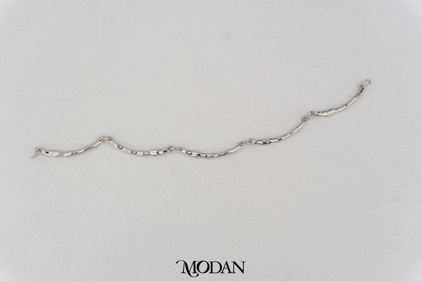 (16cm) Plain Linked Unfinished Bracelet DIY Gelang Setengah Jadi Polos Tanpa Liontin Hypoallergenic Gold Filled