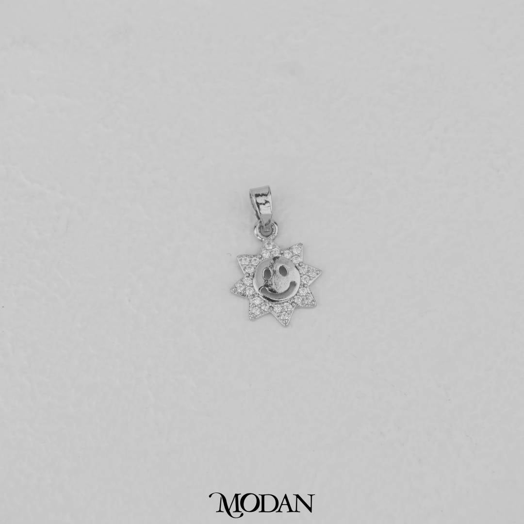 Smiley Sun Pendant DIY Pendant Liontin Matahari Senyum Hypoallergenic Gold Filled
